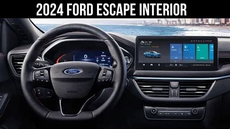 ford escape 2024 interior